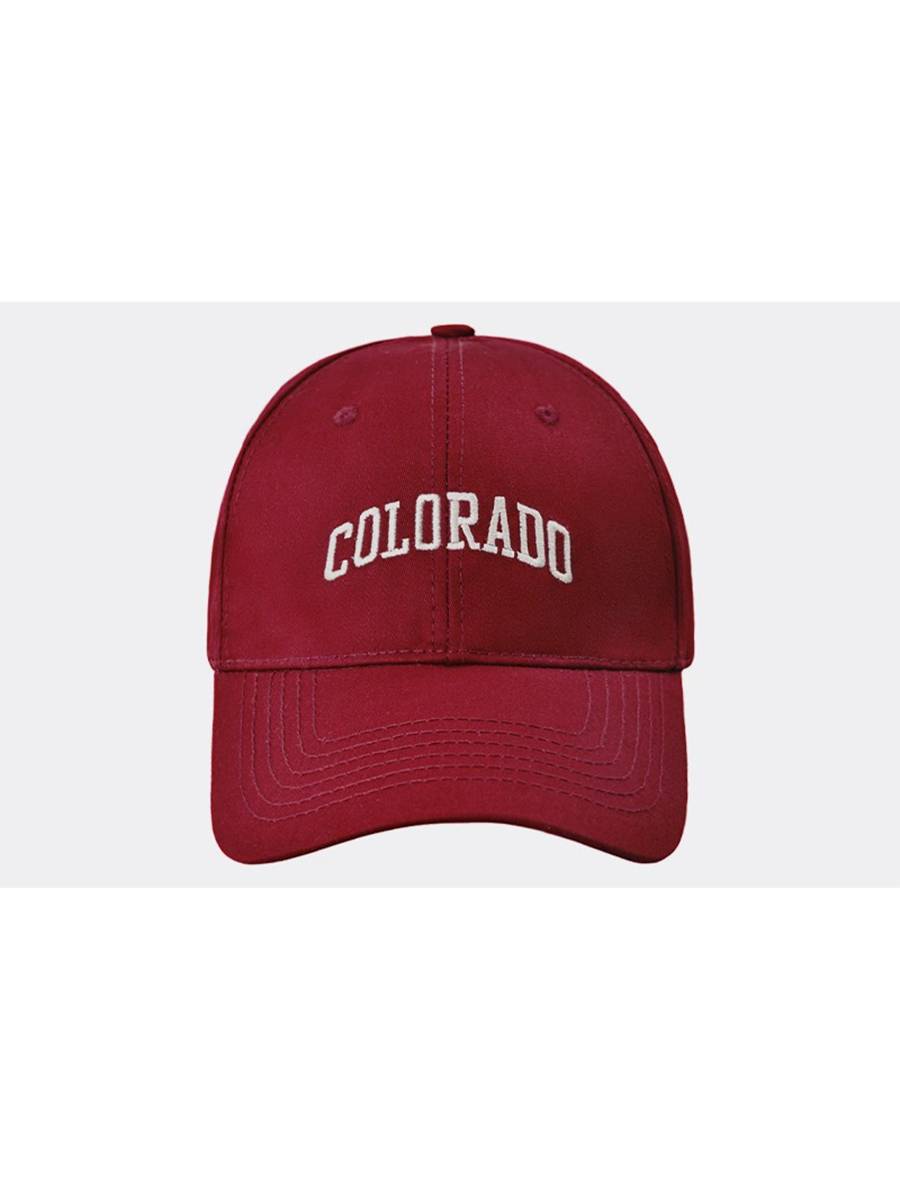 Deep -top wine red peaked hats big head circumference face faces, small sunshine, American baseball hat 2024 new A005