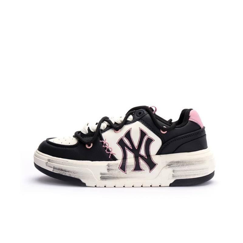 Sneakers men and women low -top MLB sneakers New York Yankees Team girl custom thick bottom chunky American baseball