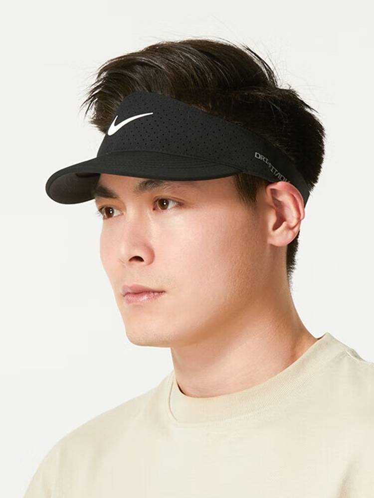 Nike empty hat female hat female hats in summer new outdoor sports caps without top baseball big head enclosure duck tongue cap FB6443