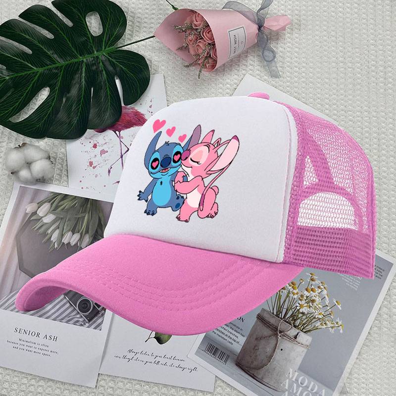 Studi Curomi hat, wide eaves in summer, sunscreen hat, elementary school student outdoor Mickey hat baseball hat girl
