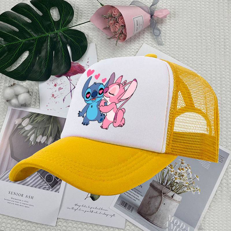 Studi Curomi hat, wide eaves in summer, sunscreen hat, elementary school student outdoor Mickey hat baseball hat girl