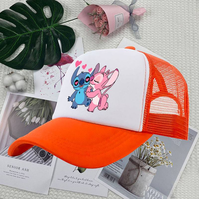 Studi Curomi hat, wide eaves in summer, sunscreen hat, elementary school student outdoor Mickey hat baseball hat girl