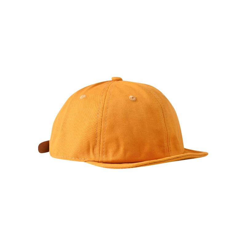 Japanese designer cloth label short -brimmed hats Personalized workers American peaked hats men and women summer shade baseball hats