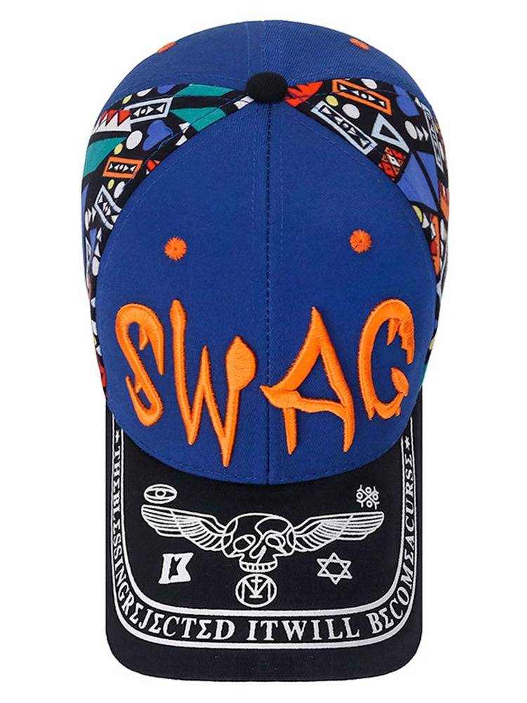 New dirty braid hat male embroidered hip -hop hip -hop hip -hop, handsome tide brand duck tongue hat skateboard rap female flat -edge baseball hat