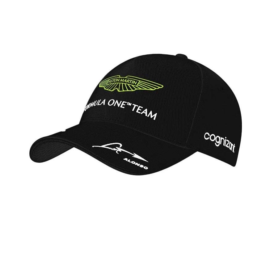 F1 Around Aston Martin Team Racing Hat Motor Sports Golf Baseball Muck Tongue Machine Rider