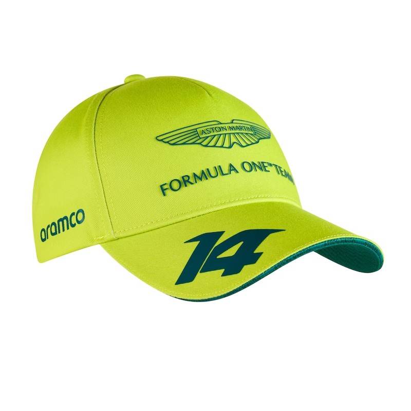 F1 Around Aston Martin Team Racing Hat Motor Sports Golf Baseball Muck Tongue Machine Rider