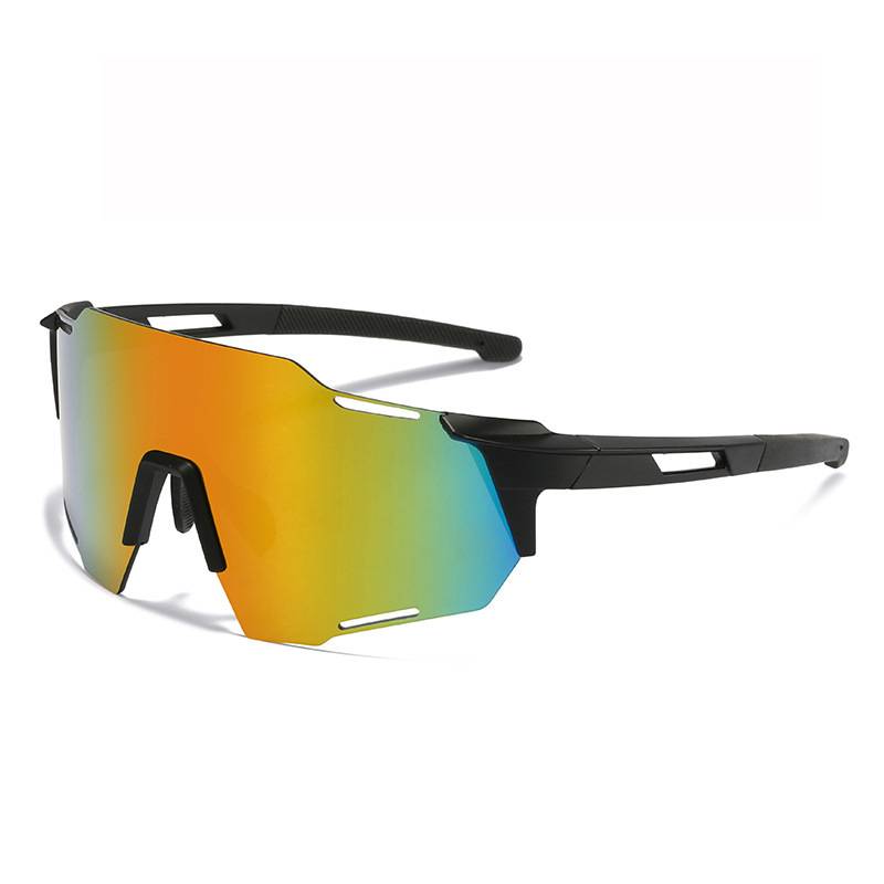 Girls' bicycle cycling glasses white frame transparent film, face face, small outdoor sunglasses, wind -proof sand professional night vision