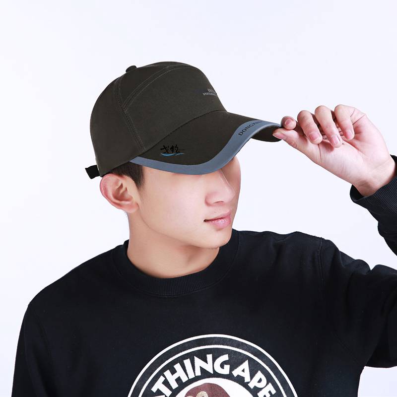 Ge fishing fishing hat baseball outdoor fishing riding casual photography men's sunscreen hat printing