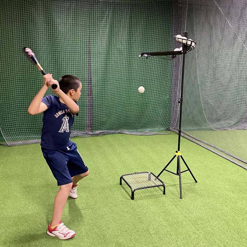 FieldForce baseball setting machine single -player strike training kick waving a stick to crack down on the drilling machine
