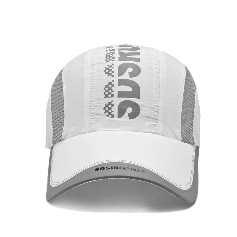 Summer baseball hat Men's outdoor sports fast dry hat shading, breathable cold hat, fishing sun hat female sunscreen hats thin