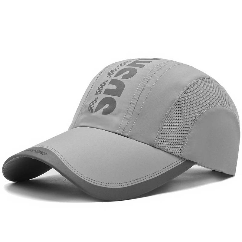 Summer baseball hat Men's outdoor sports fast dry hat shading, breathable cold hat, fishing sun hat female sunscreen hats thin