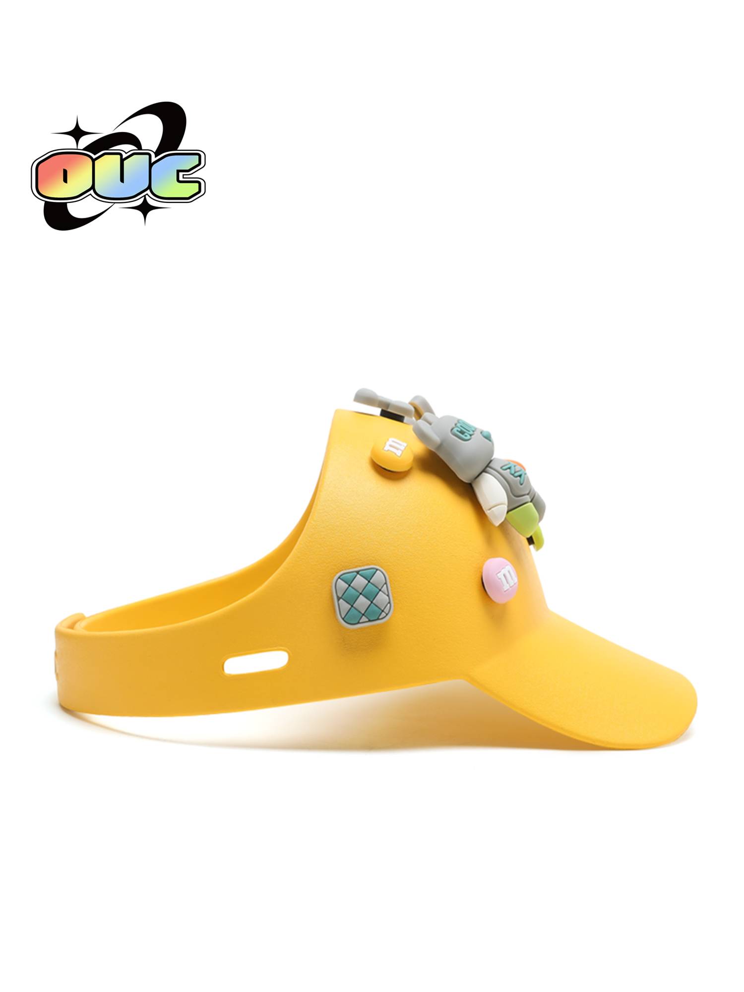 Boys Malled Hat Children Beach Hat 2024 Summer New Bear Cartoon Cartoon Sunscreen Outdoor Gloves