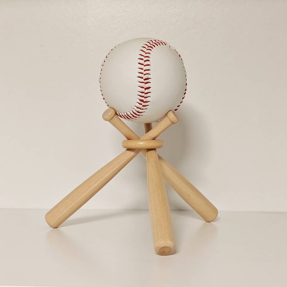 Baseball rack+pure white baseball