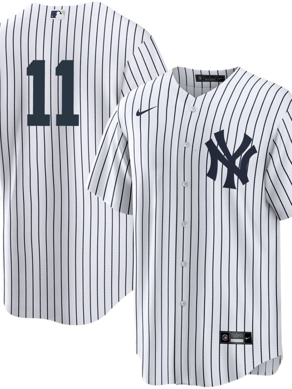 Baseball uniform blank 99#judge2 Jeter 25#24#27#New York Yangji blank large -size T -shirt jersey