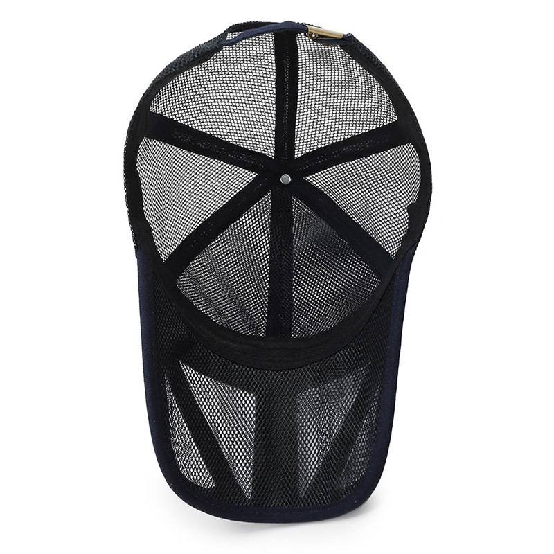 Sun Hat Men's Hat Spring and Summer Breathne Breath Net Eyes Duck Tongue Hat Men's Internet Cadlon