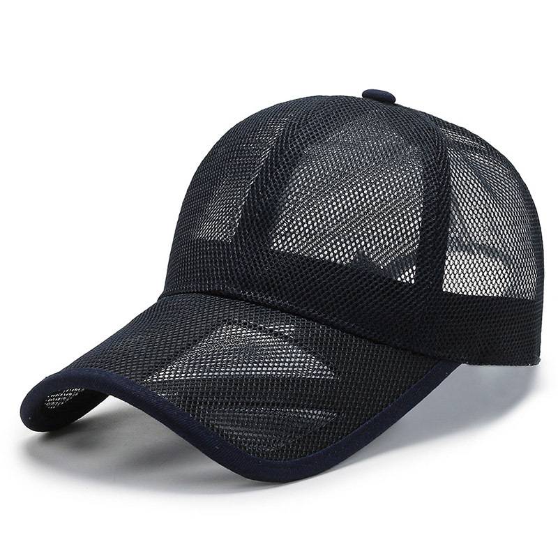 Sun Hat Men's Hat Spring and Summer Breathne Breath Net Eyes Duck Tongue Hat Men's Internet Cadlon