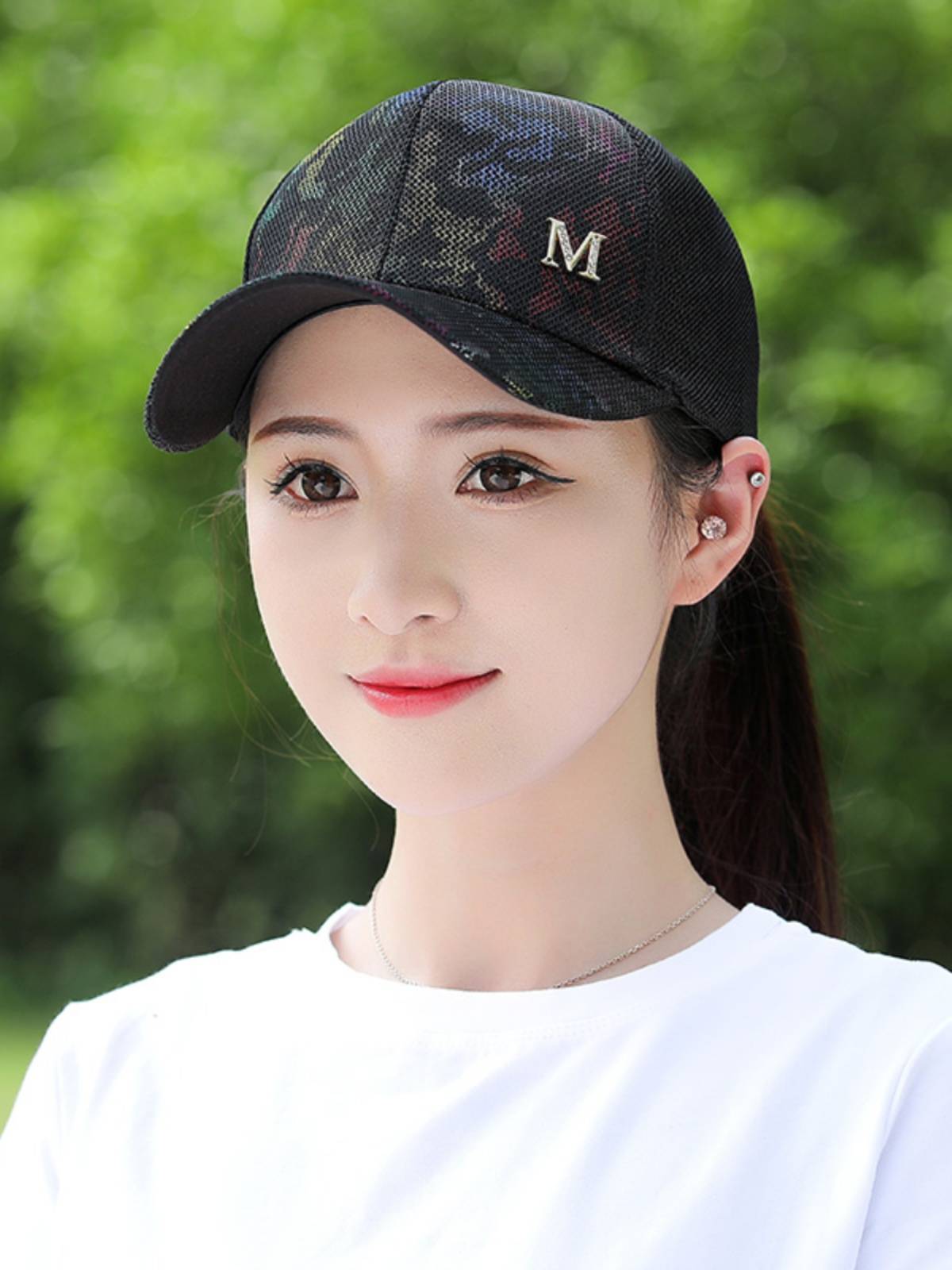 Hat girl summer outdoor sun hat Mushy cap