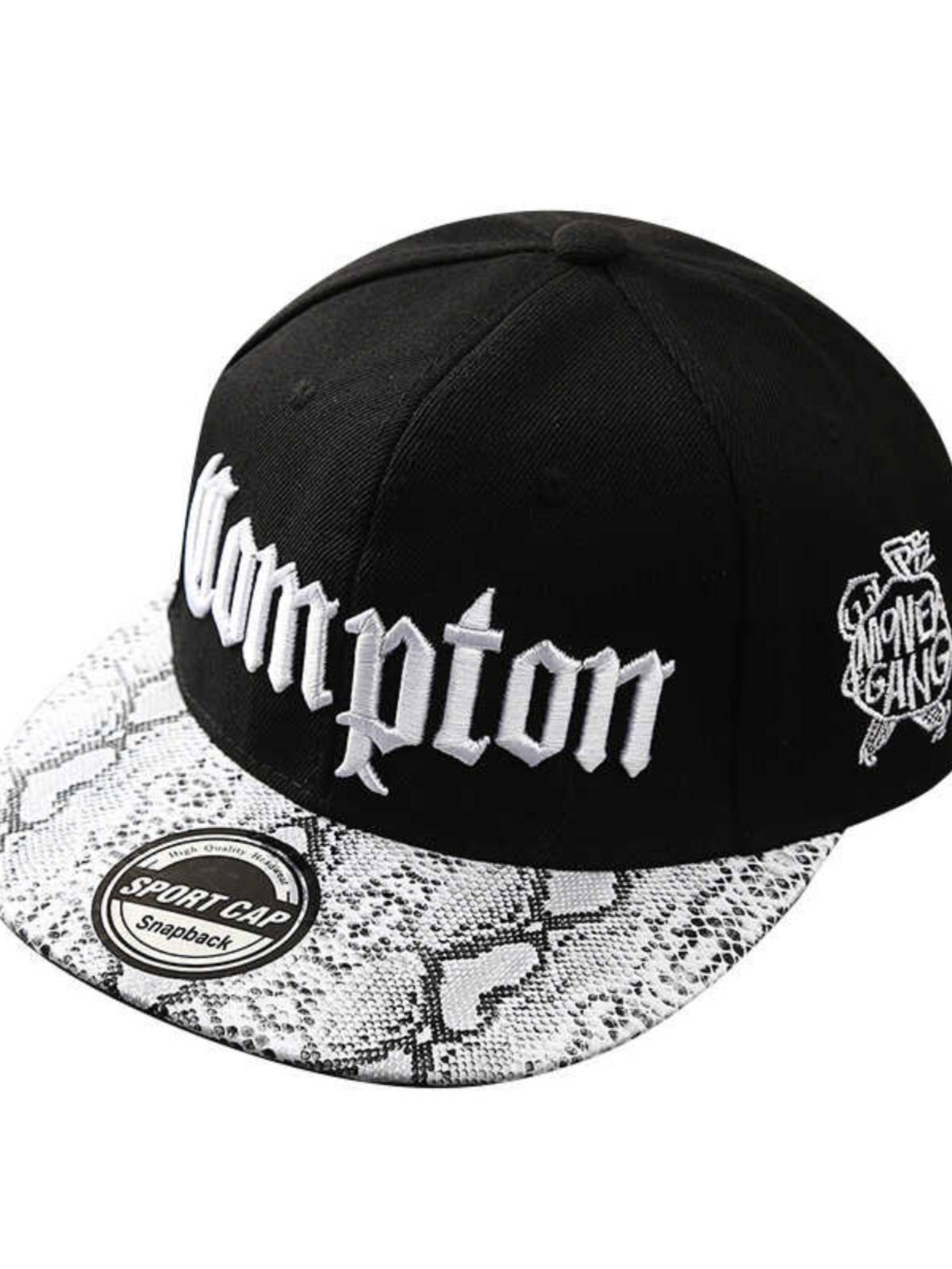 Hat men's summer wide -eaves camouflage hip -hop hat spring and autumn board hat tide head enclosure flat baseball cap female face is small