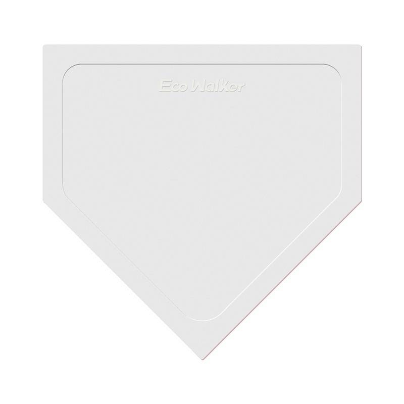 Rubber baseball barrier pack waterproof and environmentally friendly wear -resistant home base pad 5 -piece anti -pitcher mats baseball stadium supplies