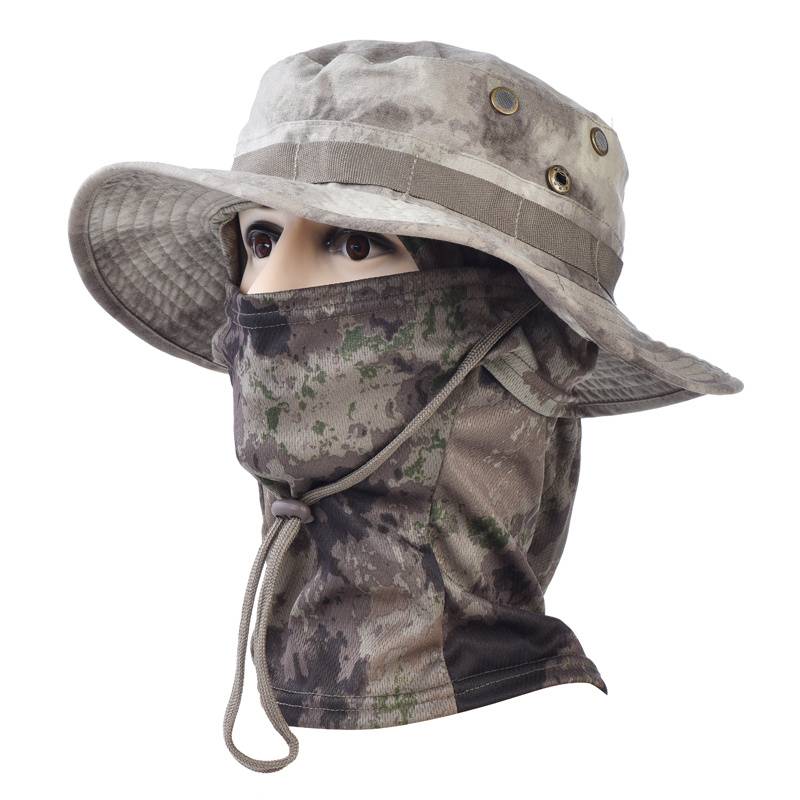 Round -edge hat set (ruin gray) send ice sleeves