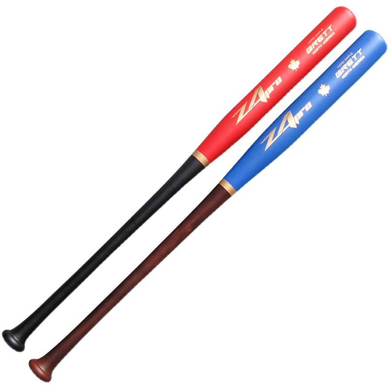 Brett Slow Ball Ball Stick Z4Pro North American Hard Maple Wood Cascurry Technology Super Bullet Professional Flood Ball Wooden Stick
