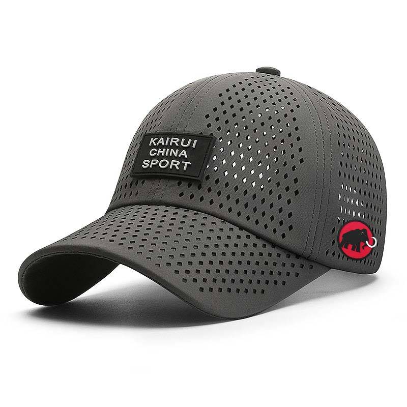 Mengxiang Men's Women's Net Eyes Breathery Thin Menya Fast Dry Dry Baseball Hat Outdoor Duck Tongue Hat sunscreen sunscreen