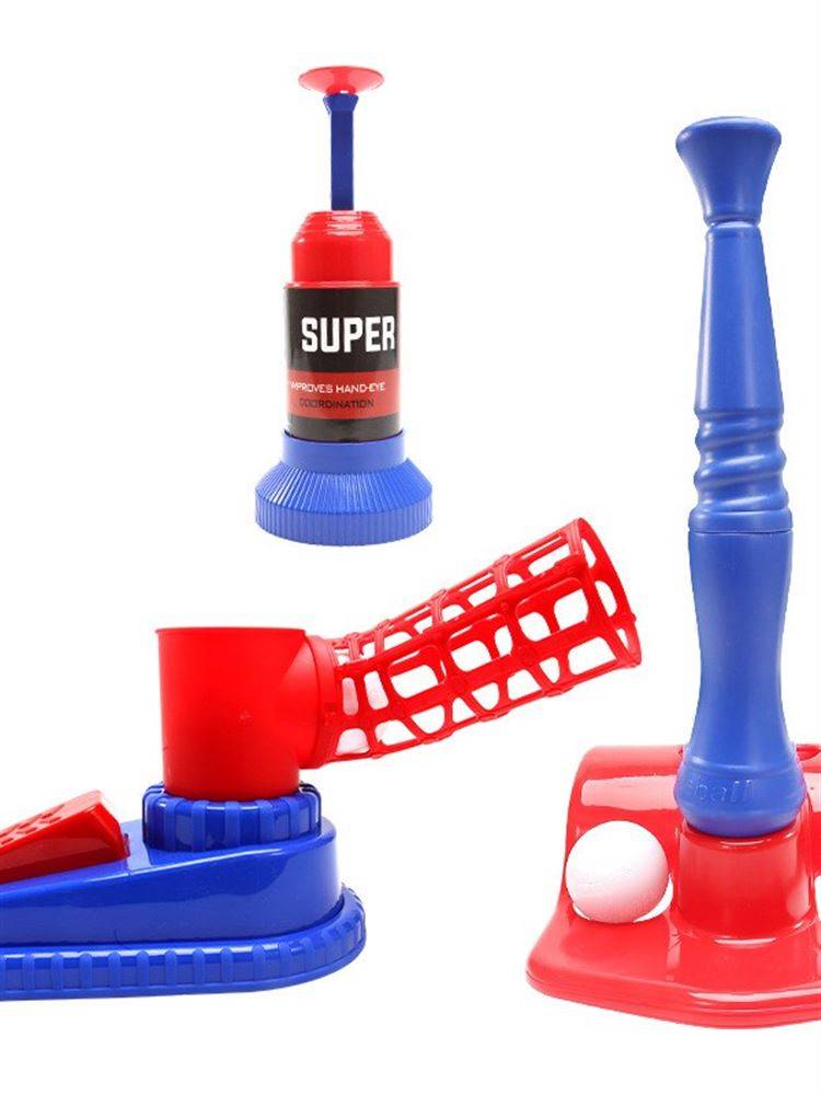 Baseball single -player training device Farmball strike T seat children practice kindergarten base baseball stick toy primary soft