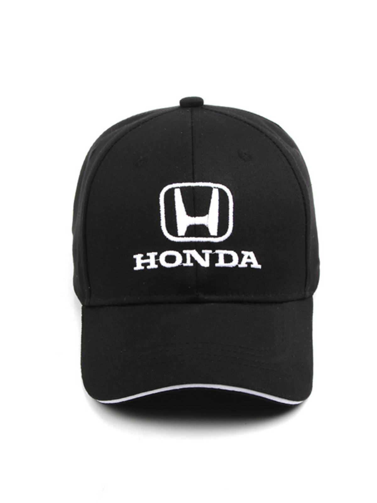 Honda Men's Outdoor Shading Motor Hondda embroidery car hat Korean version of the peaked hat hat