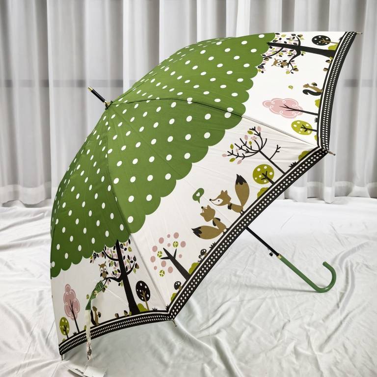 Green wave dot squirrel (8 bone automatic)