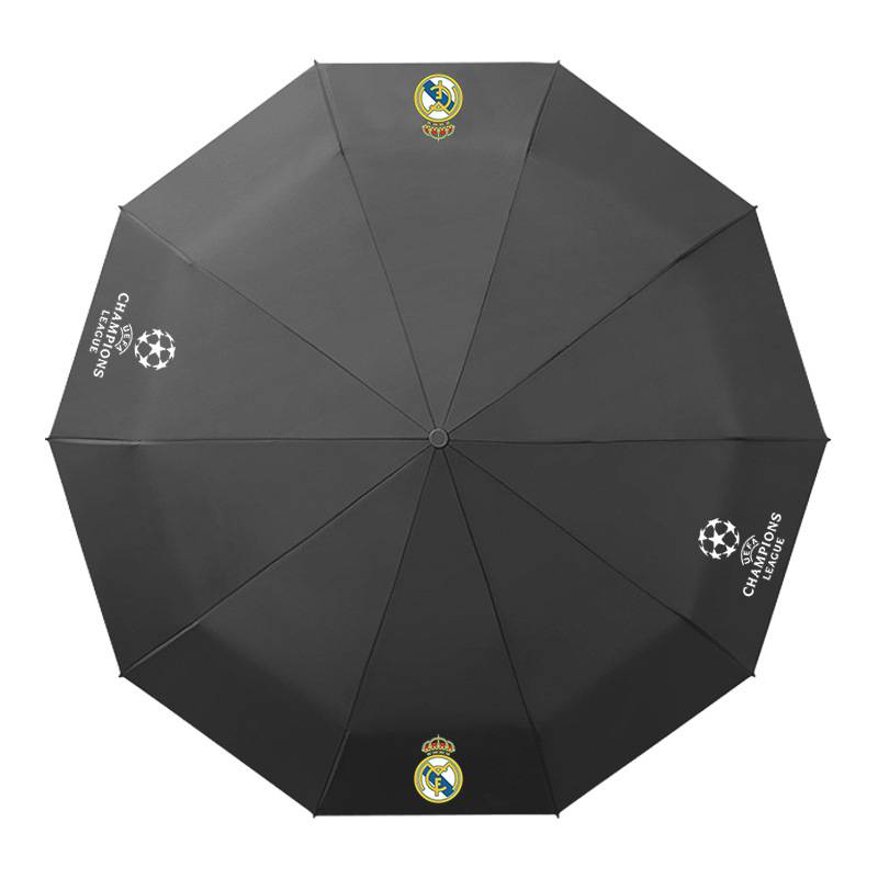 AC Milan Real Madrid Chinese Team Chelsea Arsenal Liverpool Manchester United Yundi Yulu two -purpose shade and umbrella