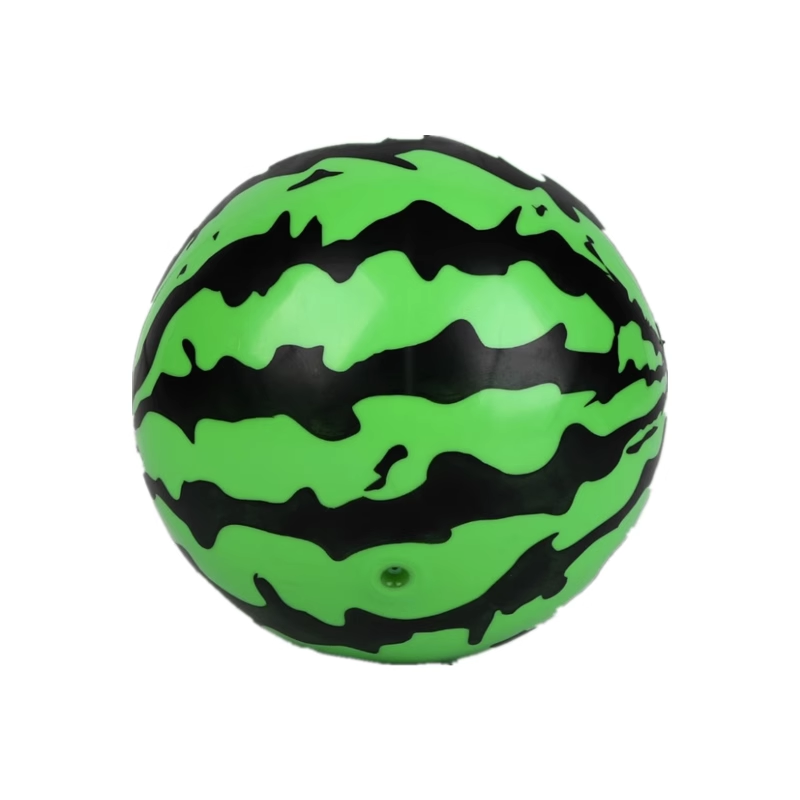 Inflatable shooting ball children's toy small leather ball watermelon kindergarten elastic small basketball 1 male 3 -year -old football rubber