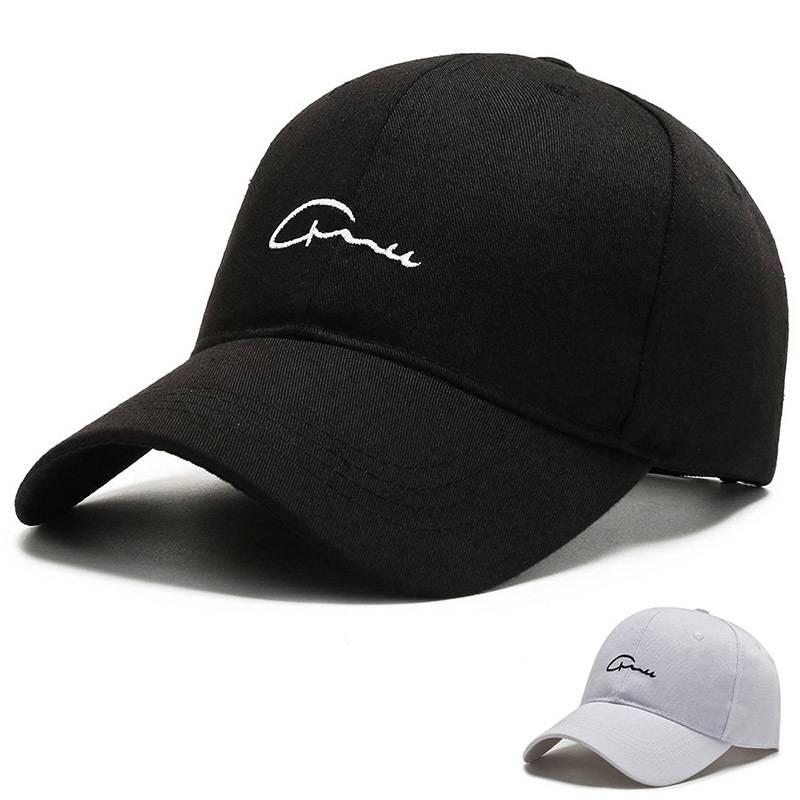 Hat men and women spring and autumn baseball hat embroidered C fashion versatile Korean version of golf hat shading sunscreen
