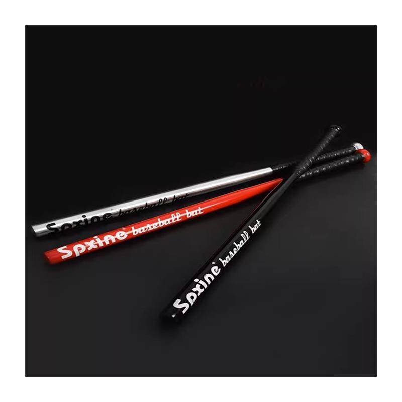 German baseball rod stick defense self -defense legal weapon solid steel car, iron rod baseball fine stick metal ball pole