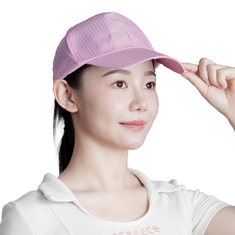Hard tongue peaked cap [pink]