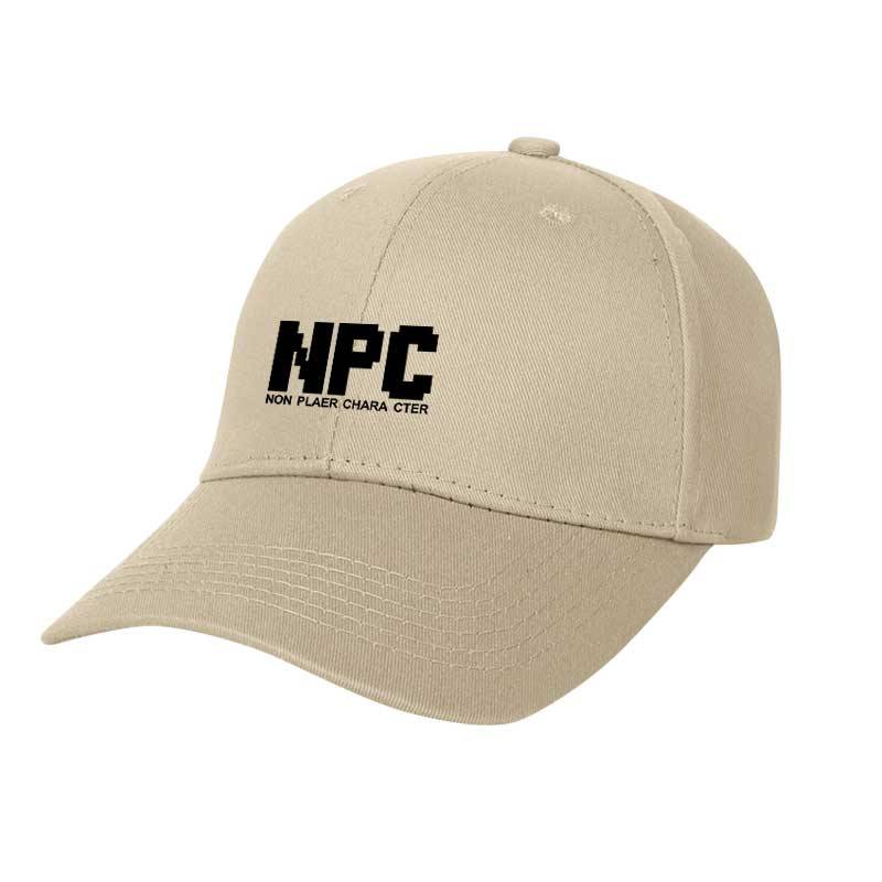 Pixel Wind NPC props Synthetic Creative Baseball Hats Muslim Men's Big Head Big Head Big Big Warrise Game Joint Tide Brand