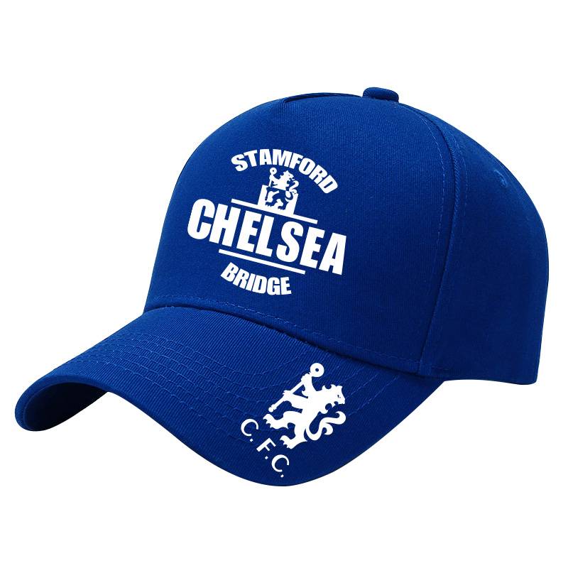 Chelsea Football Club customizes UEFA Champions League fans surrounding peaked hats