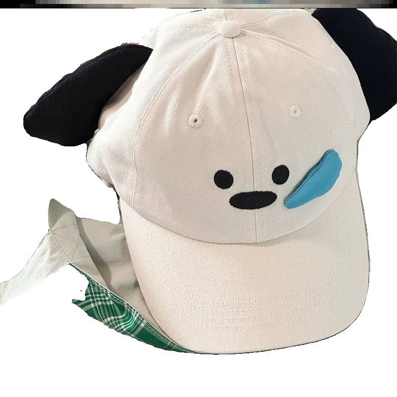 Snotlout dog hat girl with sunscreen-proof baseball caps, big head, big duck tongue caps