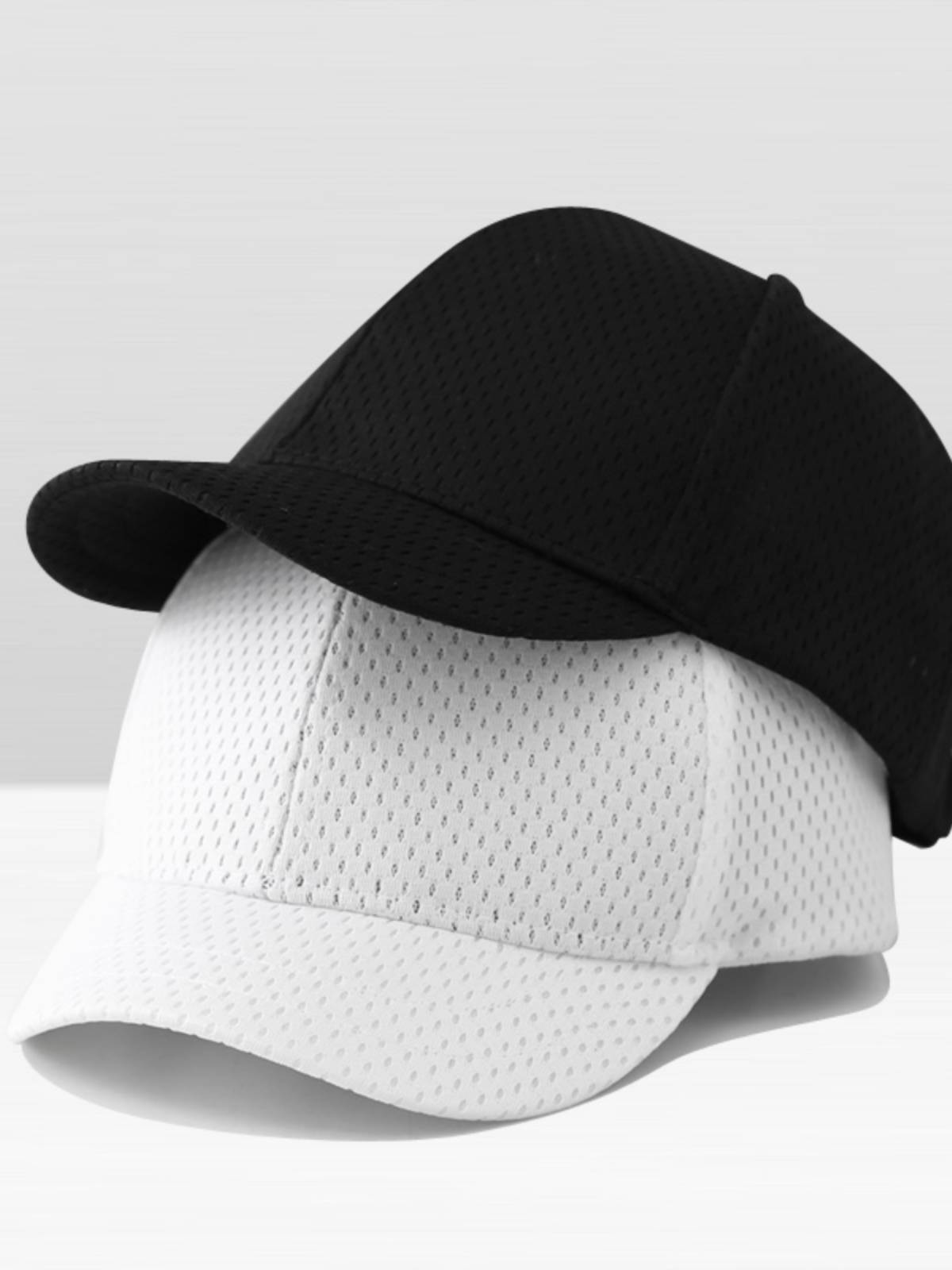 Hat hard top small edge of short hat brim baseball cap men's net peaked hat women's equestrian sunshade spring and summer casual network cap