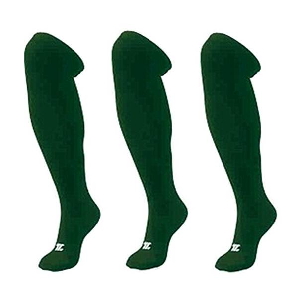 Three doubles, green, 21-24cm