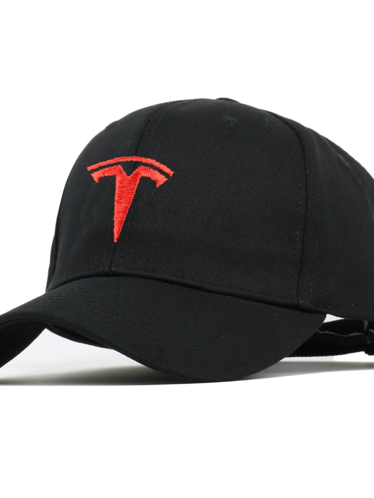 Tesla car logo band -embroidered peaked cap car cart a baseball hat car car sun hat car