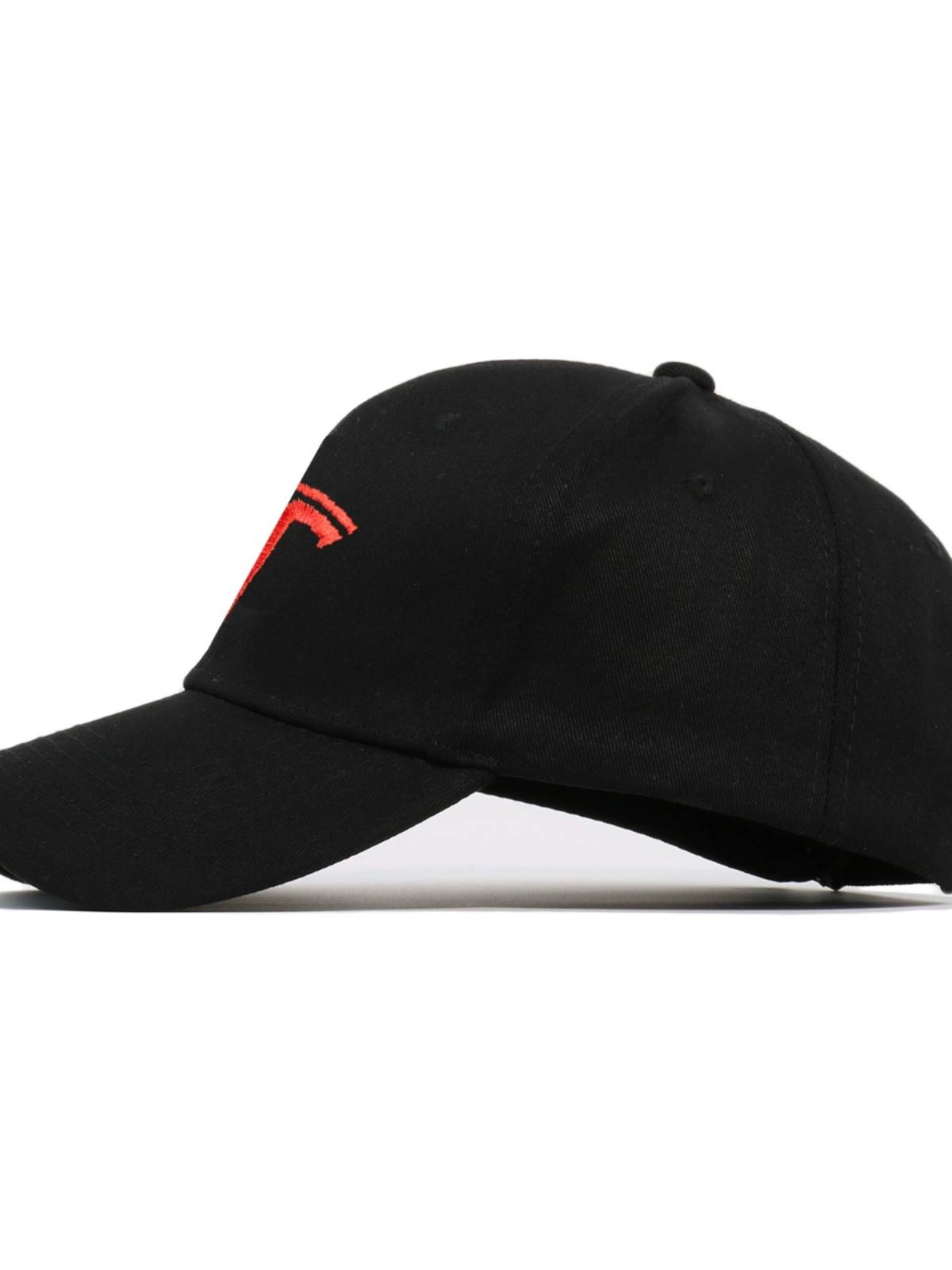 Tesla car logo band -embroidered peaked cap car cart a baseball hat car car sun hat car