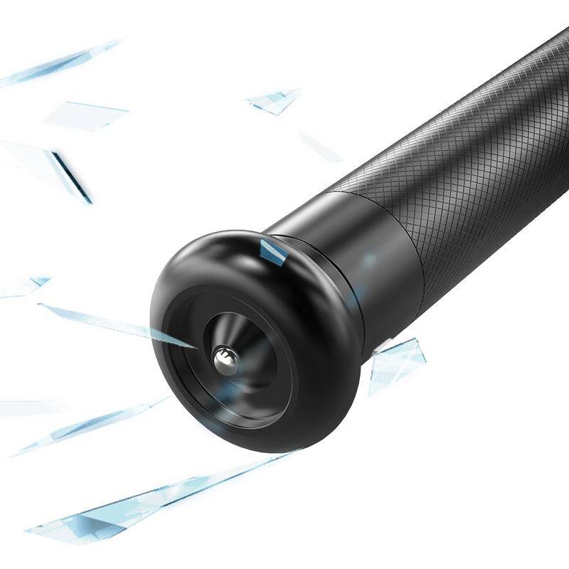 Multifunctional vehicle strong light flashlight baseball stick emergency safety hammer broken windows and outdoor modified automobile supplies