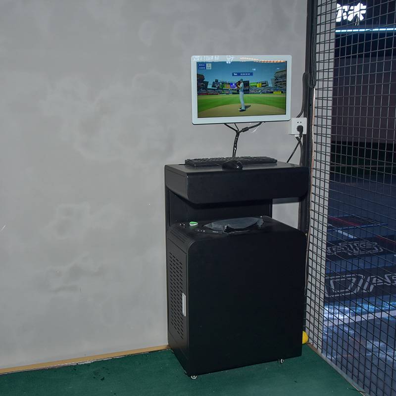Indoor VR Baseball Stadium AI Simulation Experience Hall Interactive Projection Automatic Series Sports Equipment