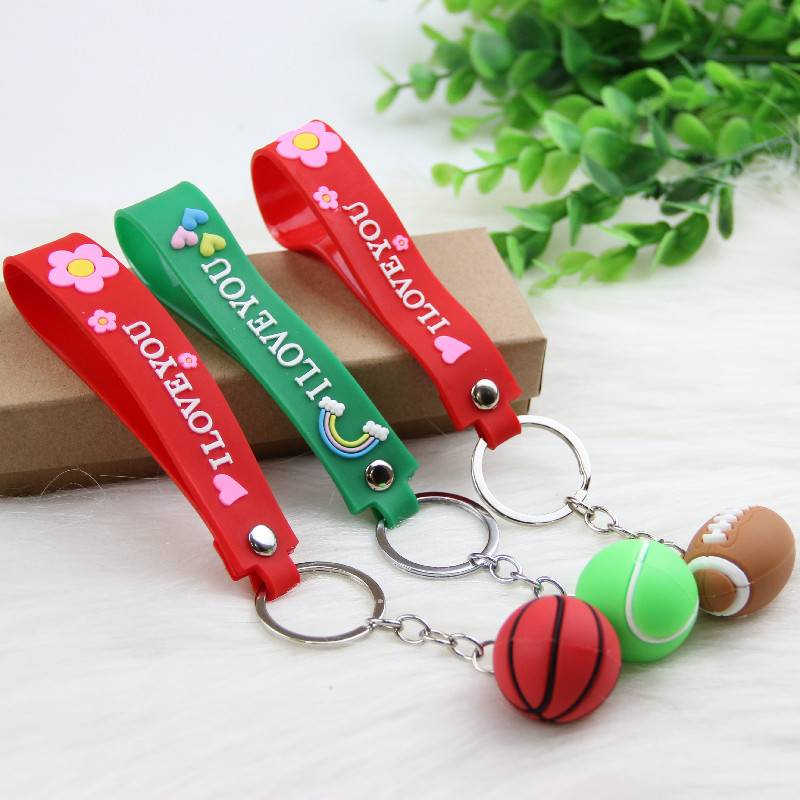 Leather rope soft rubber football