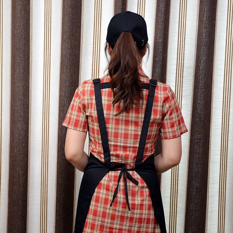 New Changsha stinky tofu special apron embroidery cotton hat, dirty, dirty anti -pollution -proof and customized