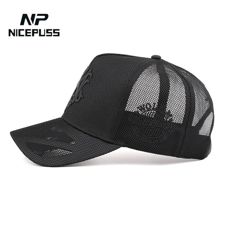 NP high -top hat Men's summer breathable sun sunscreen hats female Korean version of the face small baseball cap