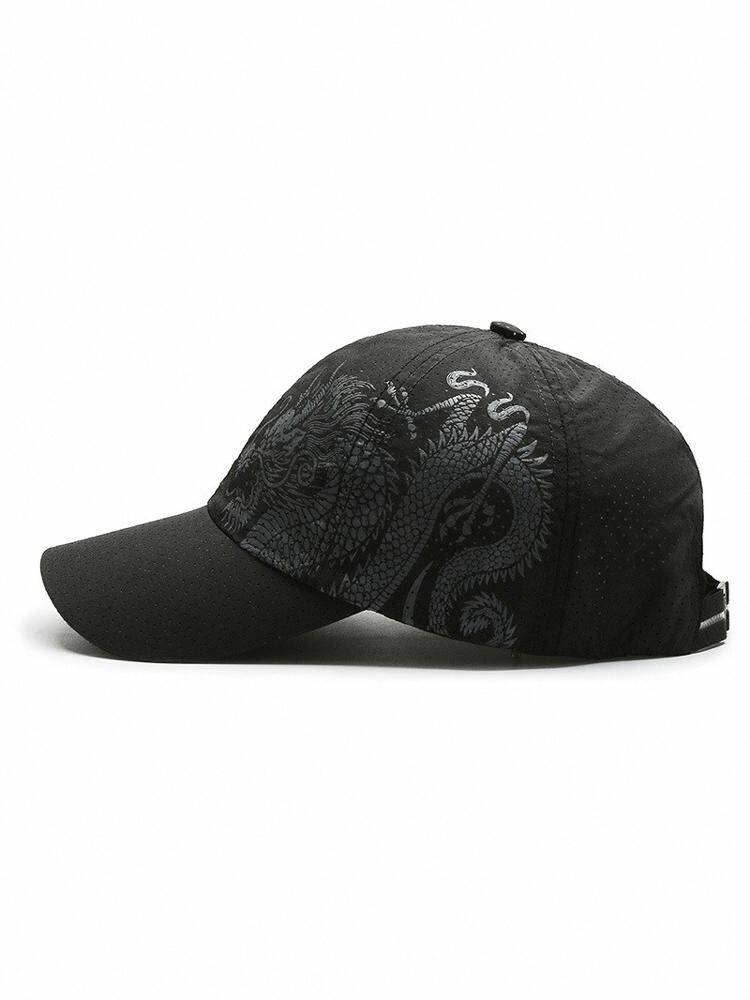 Ding Ding Summer Blood Pores Delivery Dry Hat Count Wind Dragon Dragon Outdoor Sports Baseball Men's Men and Women's Merchants Hat