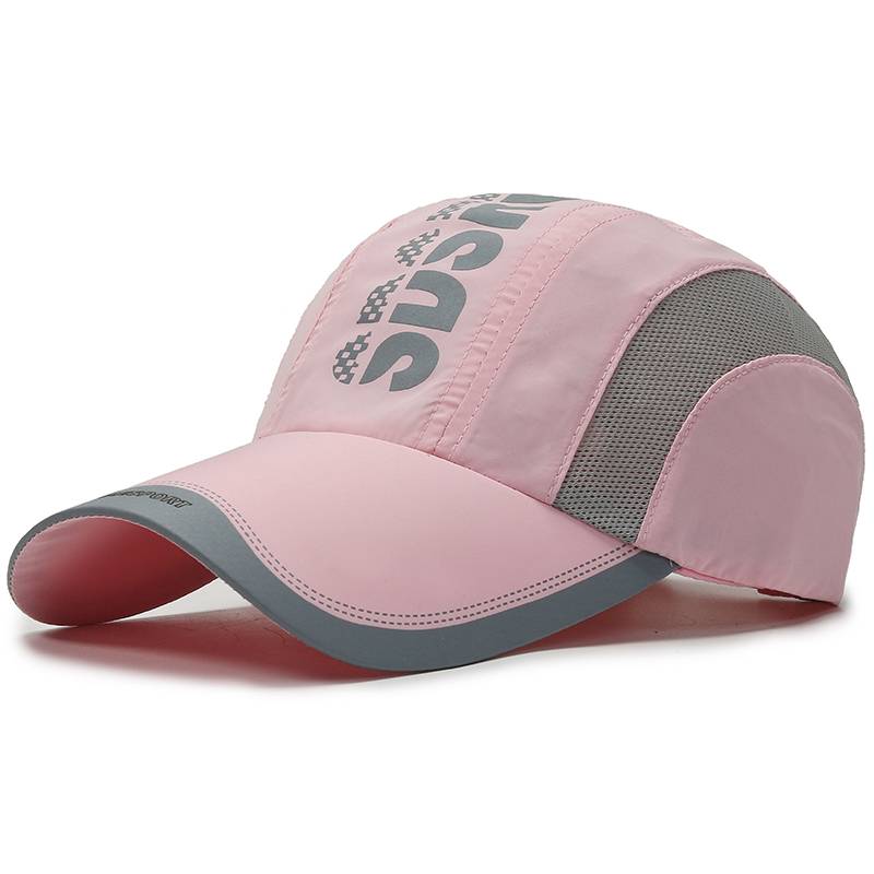 Summer baseball hat Men's outdoor sports fast dry hat shading, breathable cold hat, fishing sun hat female sunscreen hats thin