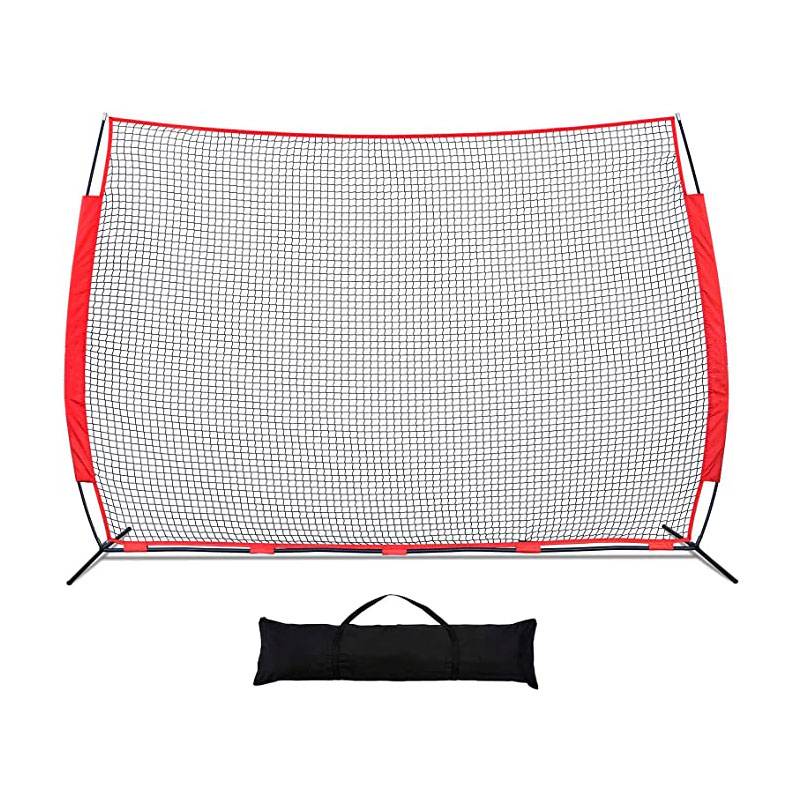 Portable baseball network soft hard baseball strike training graphic blocking net blocking net stick baseball practice protection net