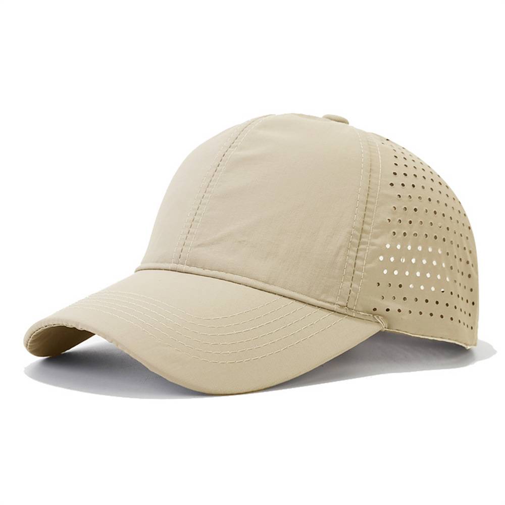 Summer baseball hat Men's outdoor sports fast dry hat shading, breathable cold hat, fishing sun hat female sunscreen hats thin